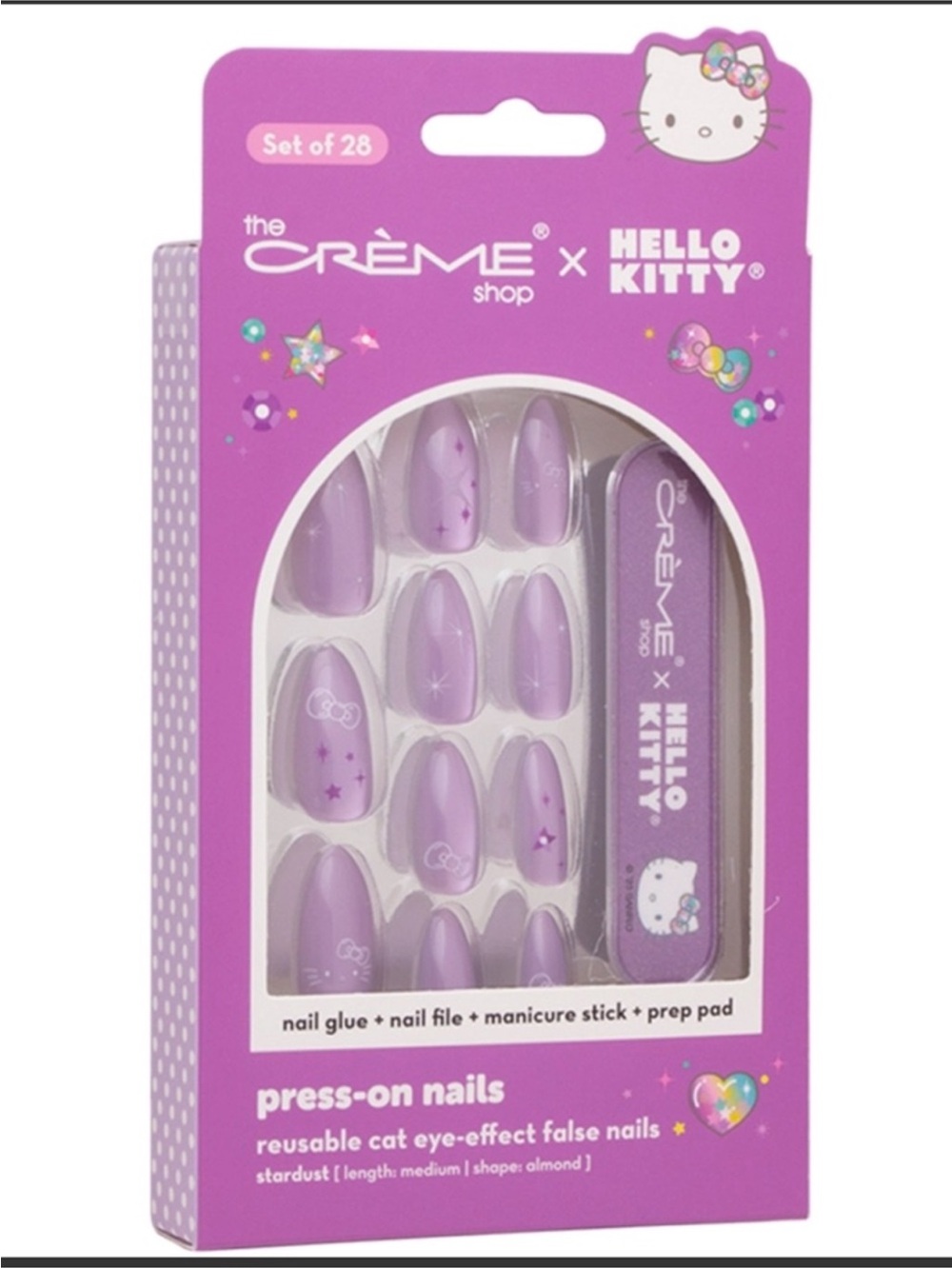 The Crème Shop X Hello Kitty Nails